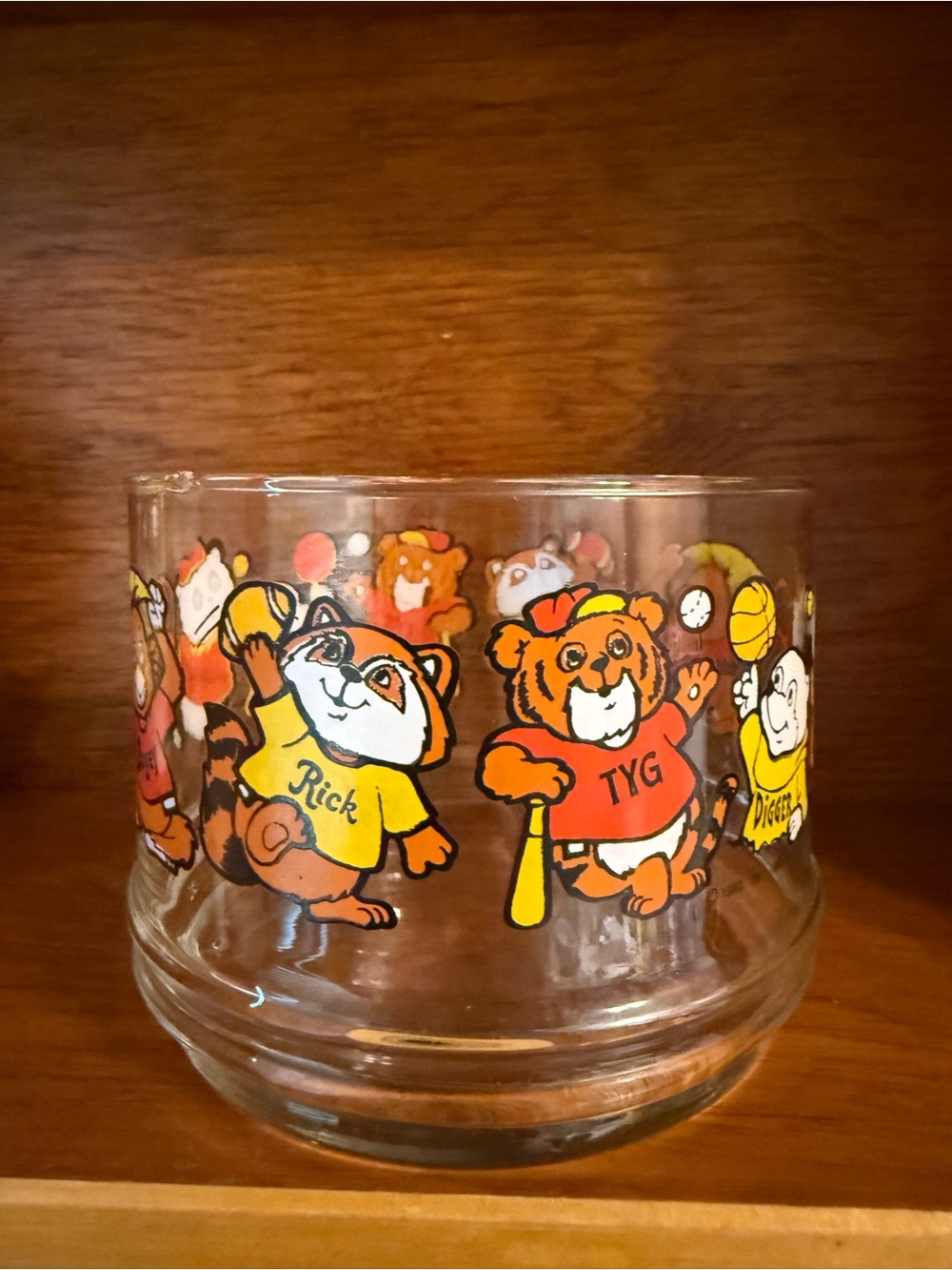 Shirt Tales Clear Glass Candy Dish